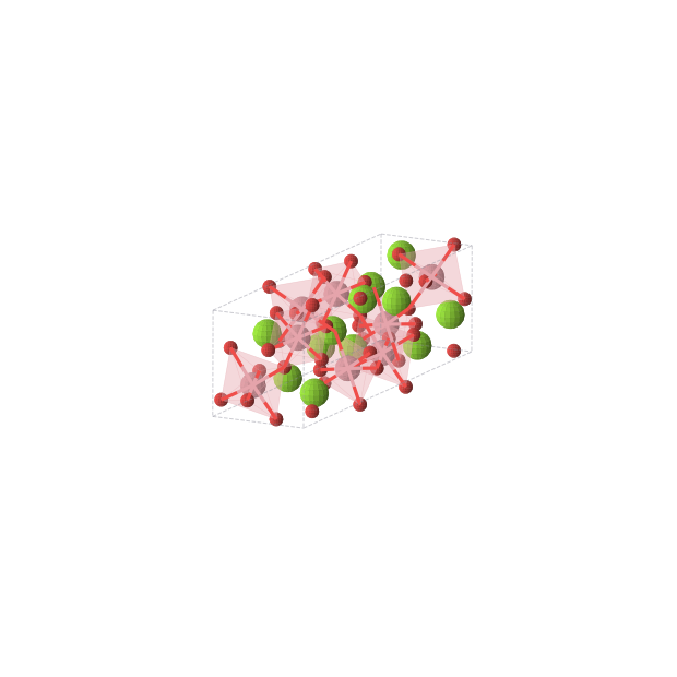 Crystal structure of Mg3Co2O7 (monoclinic, Cc (No. 9))