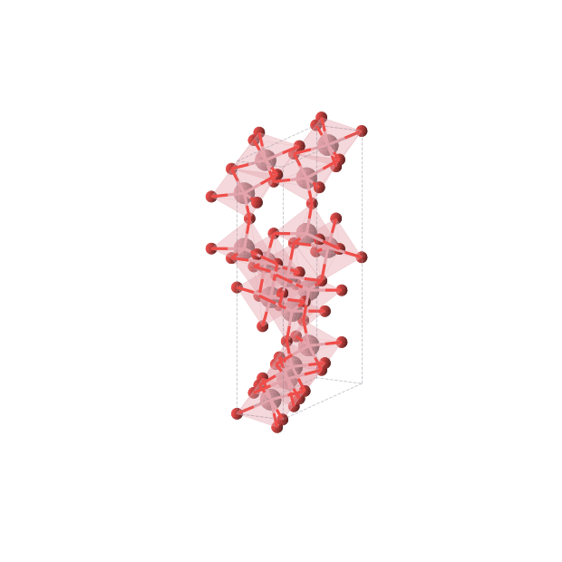 Crystal structure of Co2O3 (orthorhombic, Cmcm (No. 63))