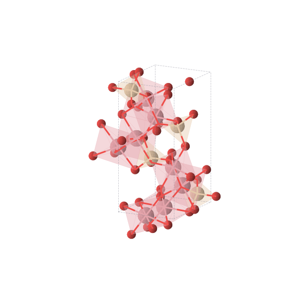 Crystal structure of Co2SiO4 (orthorhombic, Pnma (No. 62))