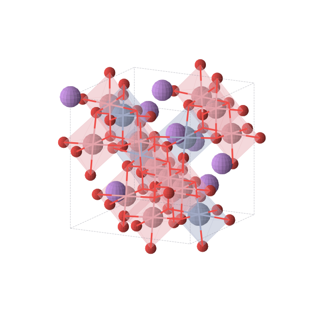 Crystal structure of Li2CrCo3O8 (trigonal, R32 (No. 155))