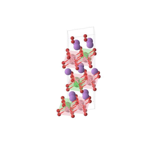 Crystal structure of Li4Co3NiO8 (trigonal, R-3m (No. 166))