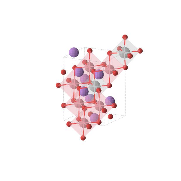 Crystal structure of Li4TiCo3O8 (triclinic, P1 (No. 1))