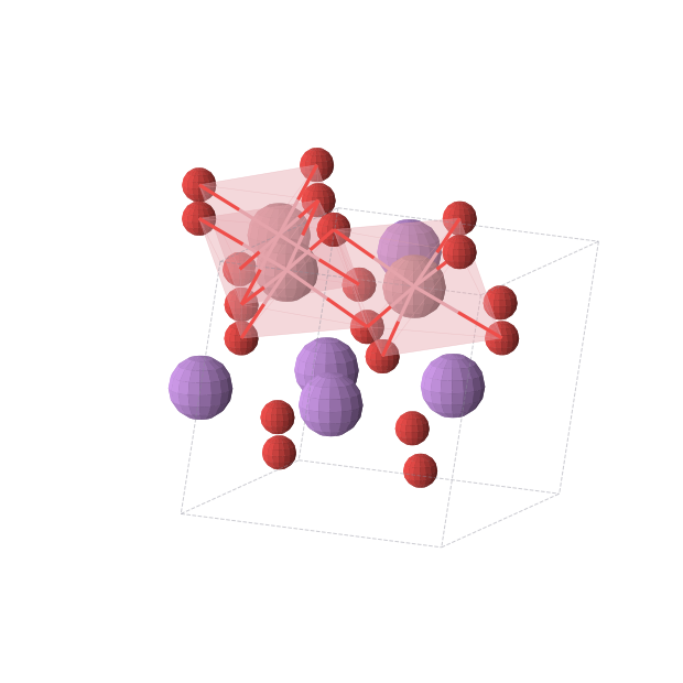 Crystal structure of Li5Co3O8 (monoclinic, P2/m (No. 10))