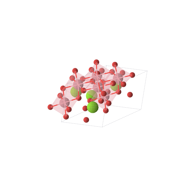 Crystal structure of Mg2Co3O8 (monoclinic, C2/m (No. 12))