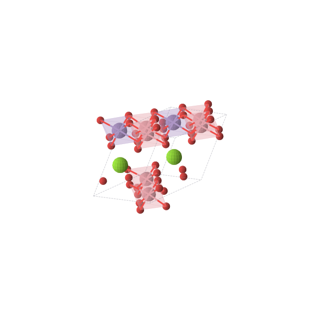 Crystal structure of MgMnCo3O8 (monoclinic, C2 (No. 5))