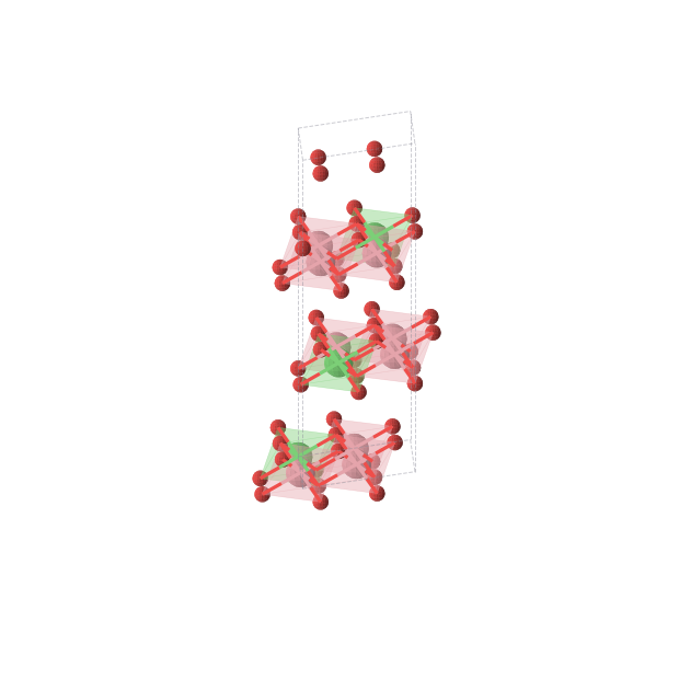 Crystal structure of Co3NiO8 (trigonal, R-3m (No. 166))