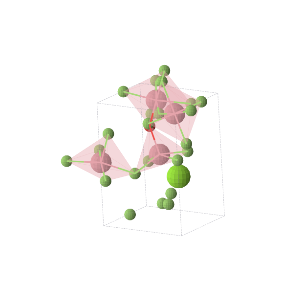Crystal structure of MgCo4OF11 (triclinic, P1 (No. 1))