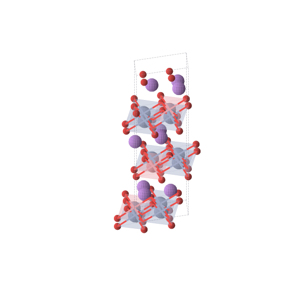 Crystal structure of Li3Cr3CoO8 (trigonal, R-3m (No. 166))