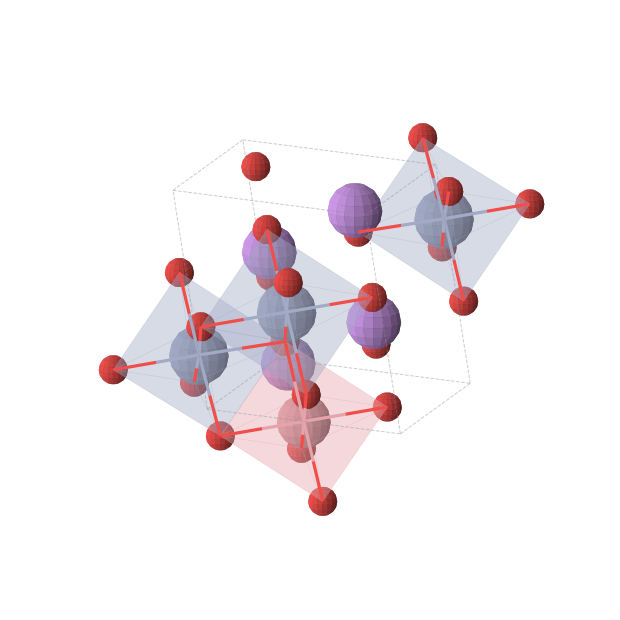Crystal structure of Li4Cr3CoO8 (triclinic, P-1 (No. 2))