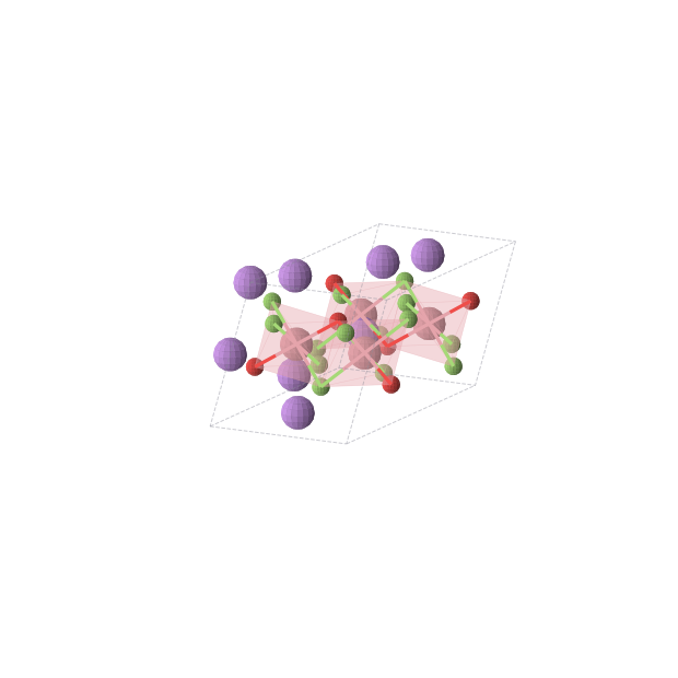 Crystal structure of Li2CoOF3 (monoclinic, C2/m (No. 12))