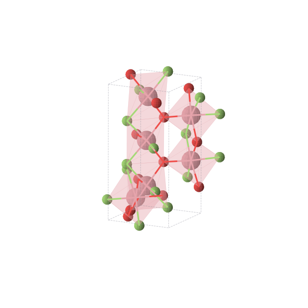 Crystal structure of CoOF (monoclinic, P21 (No. 4))