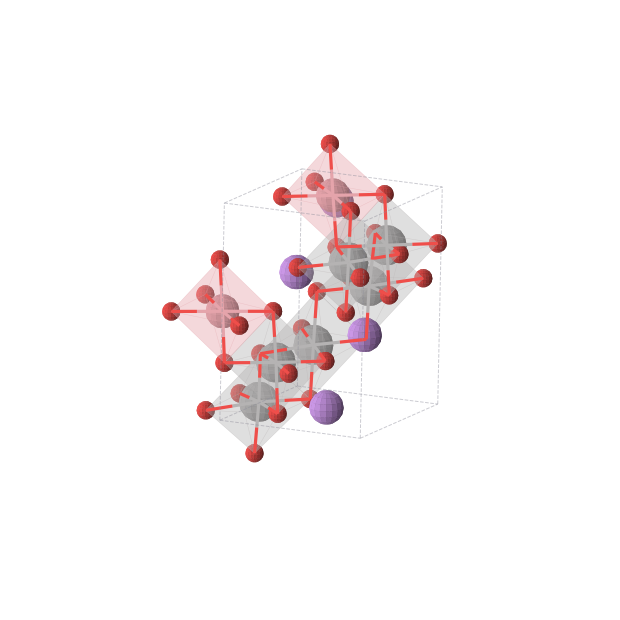 Crystal structure of Li2V3CoO8 (triclinic, P1 (No. 1))
