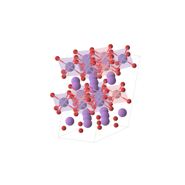 Crystal structure of Li4Mn3CoO8 (monoclinic, C2/c (No. 15))