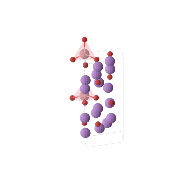 Crystal structure of Li8CoO6 (hexagonal, P63cm (No. 185))