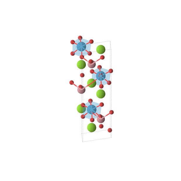 Crystal structure of Mg2CoWO6 (trigonal, R3 (No. 146))