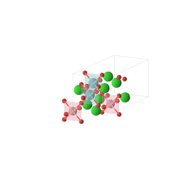 Crystal structure of Sr4NbCoO8 (orthorhombic, Cmmm (No. 65))