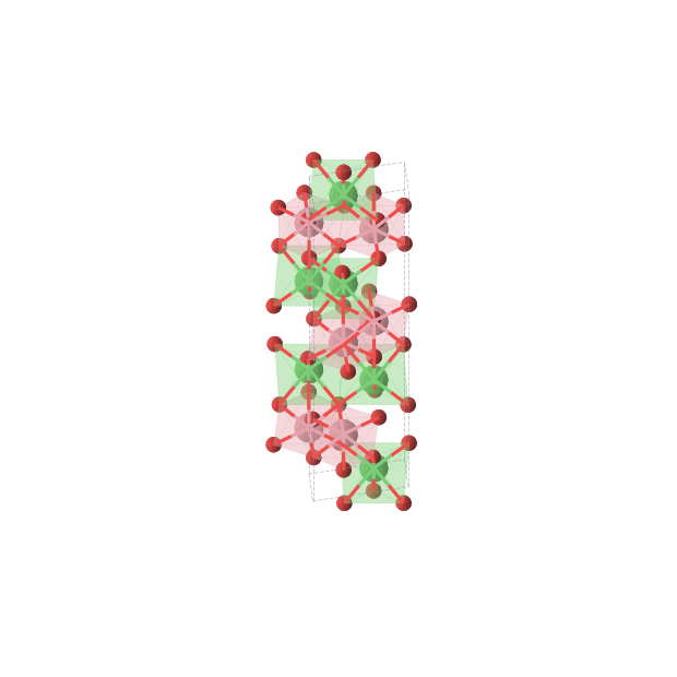 Crystal structure of CoNiO3 (trigonal, R-3 (No. 148))