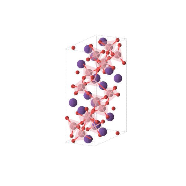 Crystal structure of RbCoO2 (orthorhombic, Pbca (No. 61))