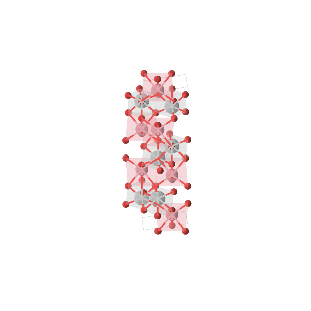 Crystal structure of CoO3Ti (trigonal, R-3 (No. 148))
