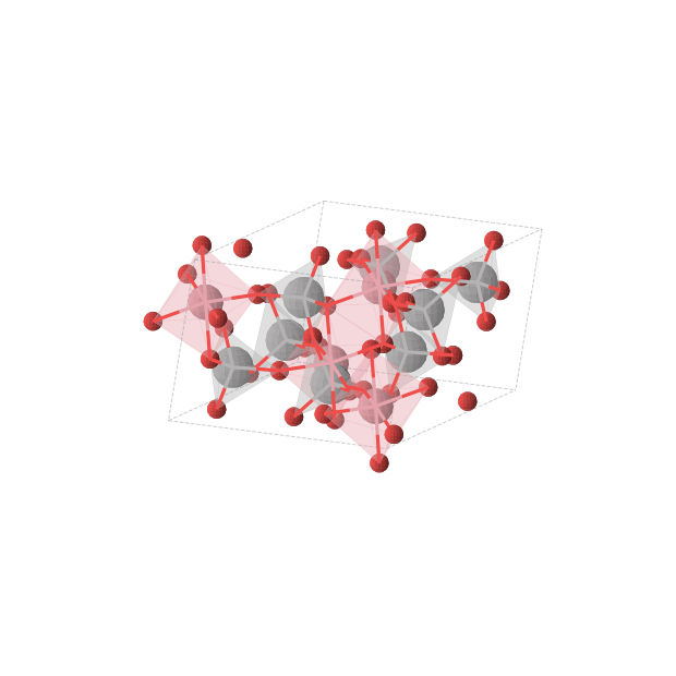Crystal structure of V2CoO6 (monoclinic, C2/c (No. 15))