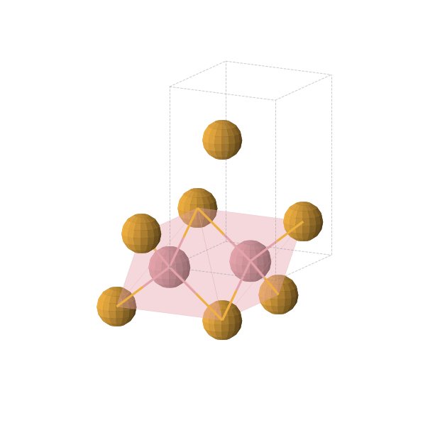 Crystal structure of CoSe (tetragonal, P4/nmm (No. 129))