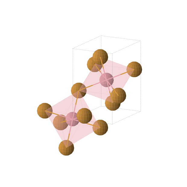 Crystal structure of CoTe2 (orthorhombic, Pnnm (No. 58))