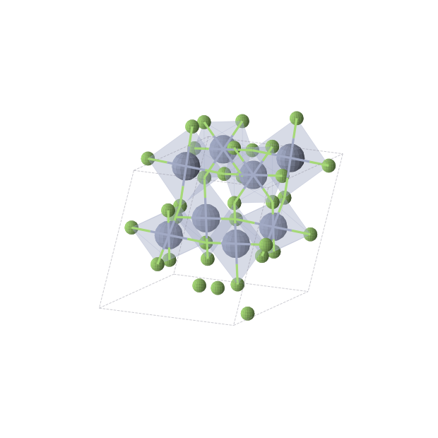 Crystal structure of Cr2F5 (monoclinic, C2/c (No. 15))