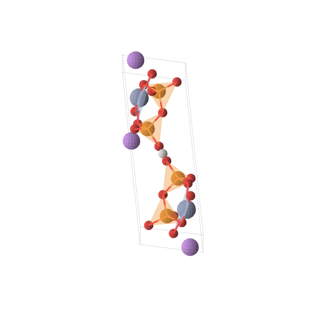 Crystal structure of Li3Cr2P4HO14 (triclinic, P-1 (No. 2))