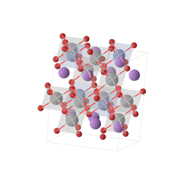 Crystal structure of Li5V5Cr2O12 (monoclinic, C2 (No. 5))