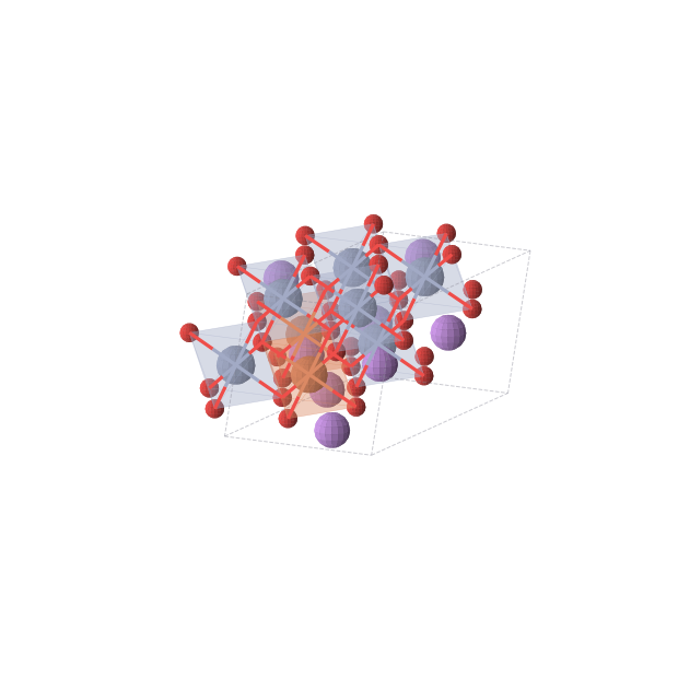 Crystal structure of Li4Cr3FeO8 (monoclinic, C2/m (No. 12))