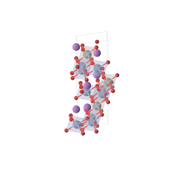Crystal structure of Li2VCr3O8 (trigonal, R-3m (No. 166))