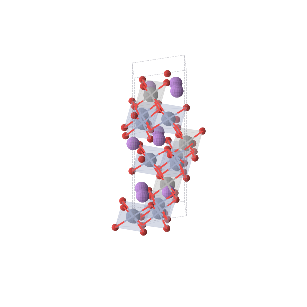 Crystal structure of Li3VCr3O8 (trigonal, R-3m (No. 166))