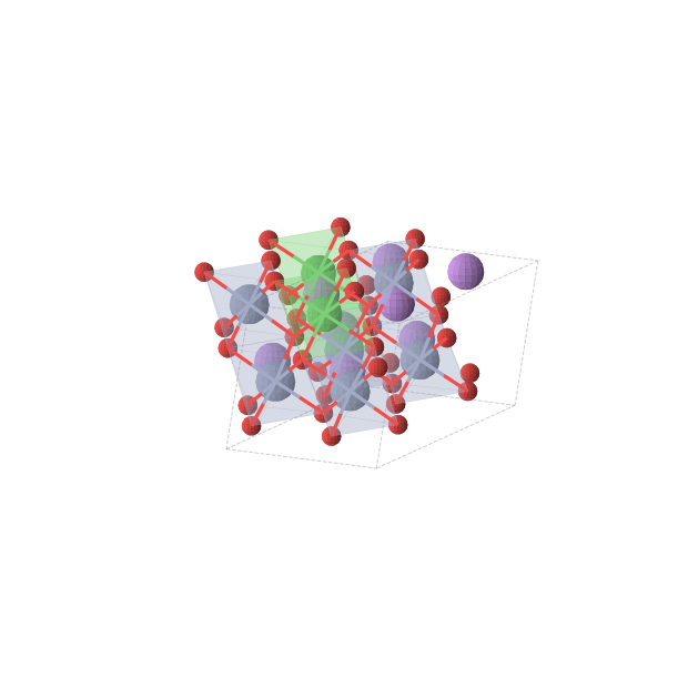 Crystal structure of Li4Cr3NiO8 (monoclinic, C2/m (No. 12))