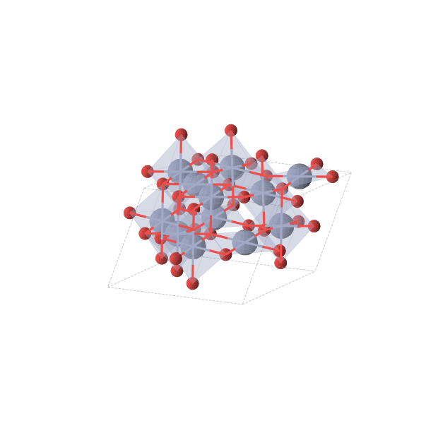 Crystal structure of Cr3O4 (monoclinic, C2/c (No. 15))