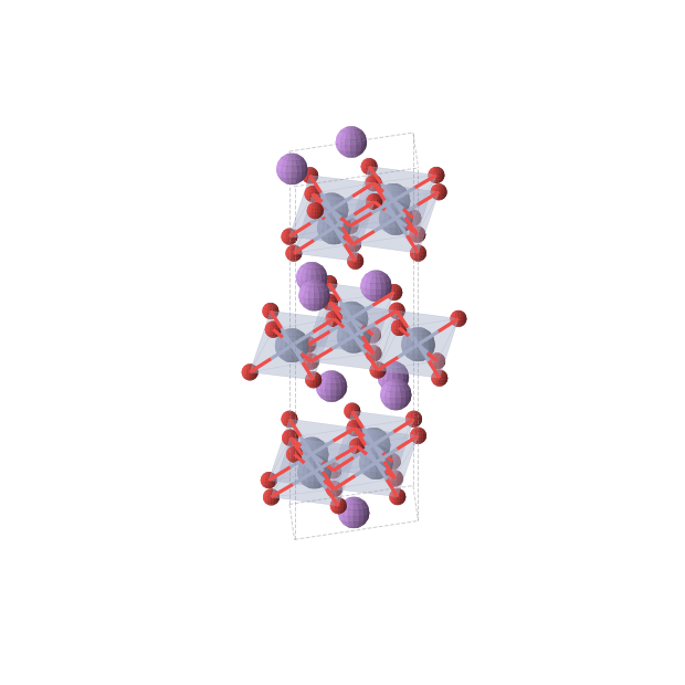 Crystal structure of Li3Cr4O8 (trigonal, R-3m (No. 166))