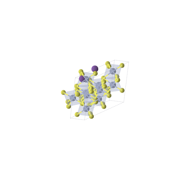 Crystal structure of RbCr5S8 (monoclinic, C2/m (No. 12))