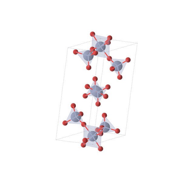 Crystal structure of Cr8O21 (triclinic, P-1 (No. 2))