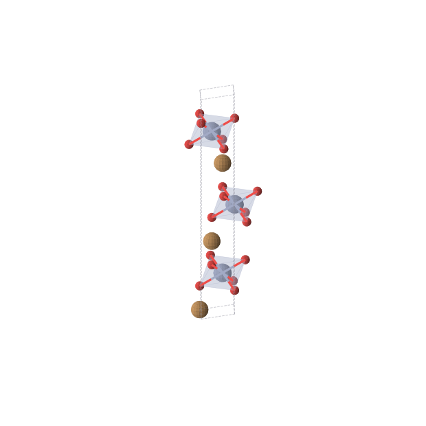Crystal structure of CrCuO2 (trigonal, R-3m (No. 166))