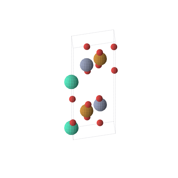 Crystal structure of Cr2Dy2O12Te2 (trigonal, P-31c (No. 163))