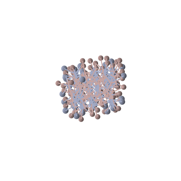 Crystal structure of CrGa (trigonal, R-3m (No. 166))