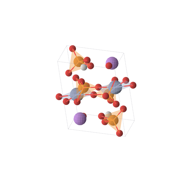 Crystal structure of LiCrP2HO7 (triclinic, P-1 (No. 2))