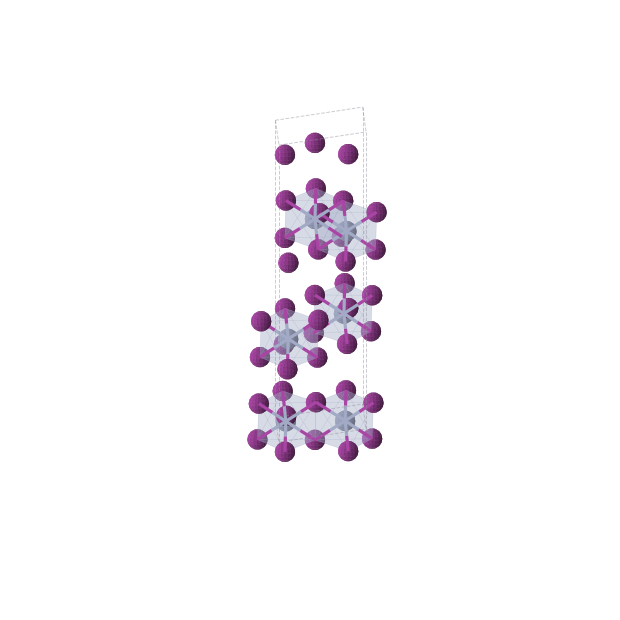 Crystal structure of CrI3 (trigonal, P3112 (No. 151))