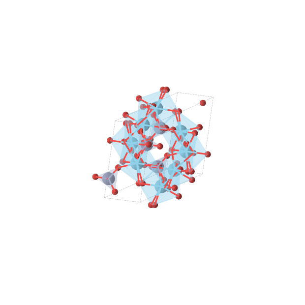 Crystal structure of La2CrO6 (monoclinic, C2/c (No. 15))