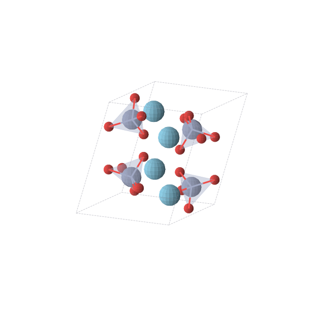 Crystal structure of Cr2La2O8 (monoclinic, P21/c (No. 14))