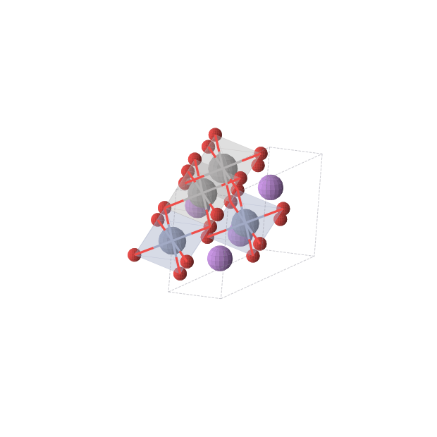 Crystal structure of Li2VCrO4 (monoclinic, C2/m (No. 12))