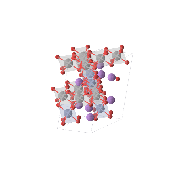 Crystal structure of Li2V3CrO8 (monoclinic, C2/c (No. 15))