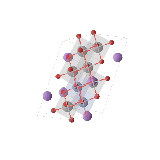 Crystal structure of Li3V3CrO8 (triclinic, P1 (No. 1))