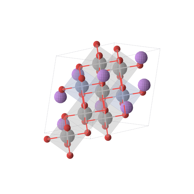Crystal structure of Li4V3CrO8 (triclinic, P-1 (No. 2))