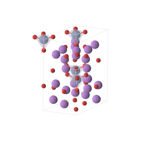 Crystal structure of Li6CrO6 (monoclinic, Cc (No. 9))