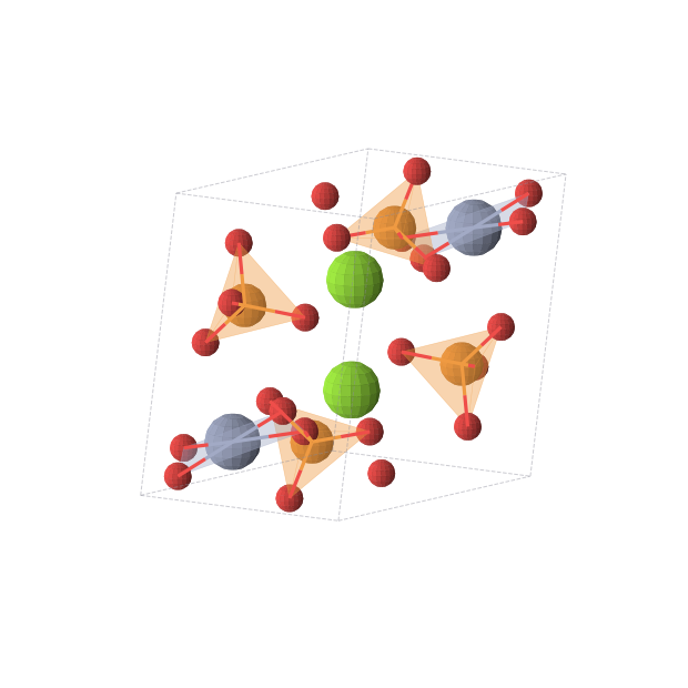 Crystal structure of MgCrP2O7 (triclinic, P-1 (No. 2))